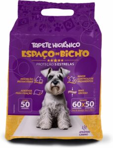 Avaliação de absorção de tapetes higiênicos - Bimoti