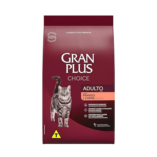 Ração GranPlus Choice para cães adultos sabor frango e carne – embalagem 10.1kg