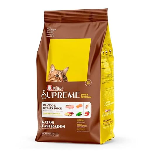 Ração Quatree Supreme Gatos Castrados Frango 10,1kg – Nutrição balanceada para saúde, controle de peso e vitalidade.