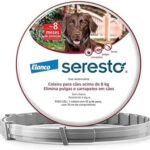 Coleira Antipulgas e Carrapatos Seresto 8kg para cães – proteção duradoura