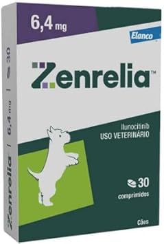 Zenrelia 6,4mg para cães - Tratamento de epilepsia e convulsões