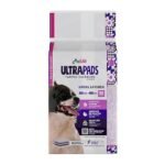 Tapete higiênico Petlike Ultrapads aroma lavanda 80x60cm pacote com 30 unidades para cães